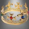 Königskrone Aus Metall In Gold