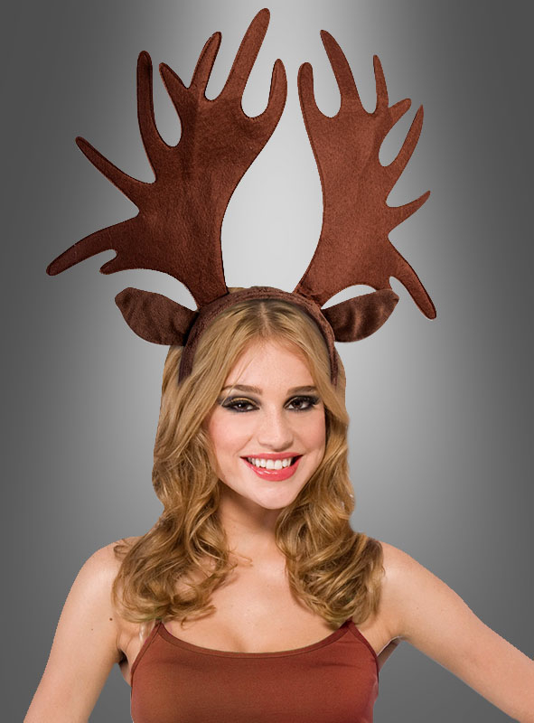 Elchgeweih Kostümset 1 Elchgeweih Kostümset