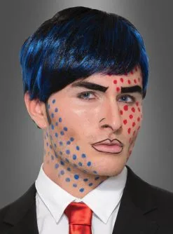Pop Art Perücke Bobby