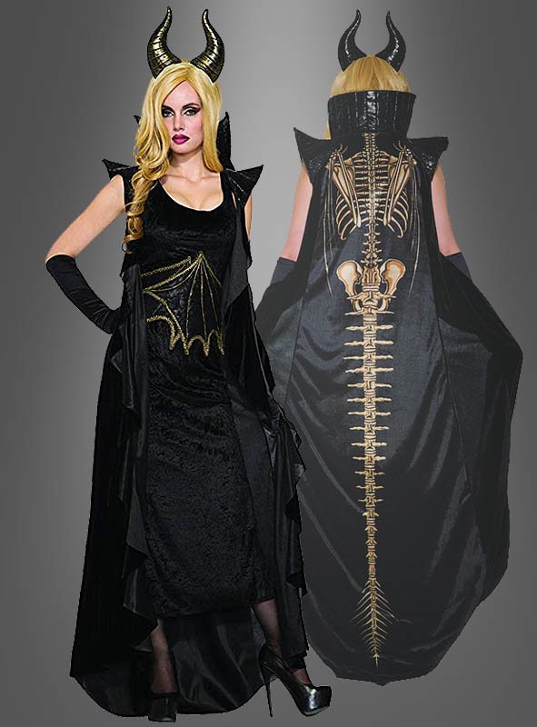 Dunkle Skelett Fee Kostüm 1 Dunkle Skelett Fee Kostüm