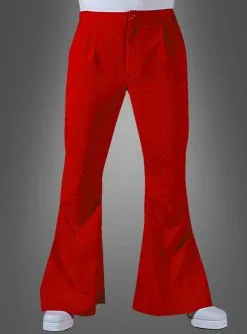 Hippie Hose Mit Schlag Für Herren -Günstiges Kostumhaus Geschäft 42 203277 x pic4