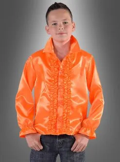 Rüschenhemd Für Kinder Verschiedene Farben -Günstiges Kostumhaus Geschäft 42 207028 x pic4