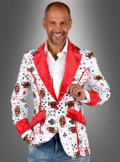 Casino Sakko Kartenspiel Herren