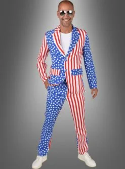 USA Anzug Amerika Kostüm