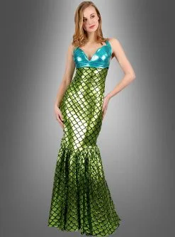 Schillerndes Meerjungfrau Kleid