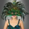 Samba Federschmuck Pfau