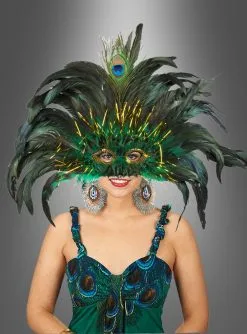 Samba Federschmuck Pfau