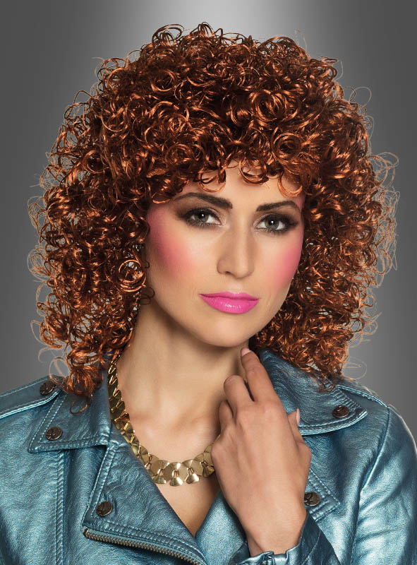 Dauerwelle Perücke 80er Jahre 2 Dauerwelle Perücke 80er Jahre – Bild 2