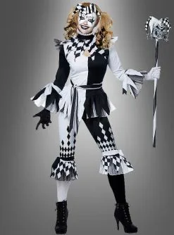 Harlekin Clown Für Damen