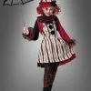 Clown Mädchenkostüm Columbina