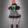 Verrückte Clownfrau Nicky Damenkostüm