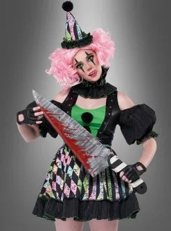 Verrückte Clownfrau Nicky Damenkostüm -Günstiges Kostumhaus Geschäft 70 5023 042 pic3