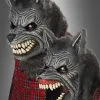 Werwolf Ani-Motion Maske Grau