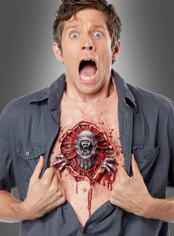 Ausserirdischer Parasit Brustteil Alien 1 Ausserirdischer Parasit Brustteil Alien