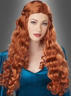 Mittelalter Perücke Holde Maid -Günstiges Kostumhaus Geschäft 70 70810 x pic3