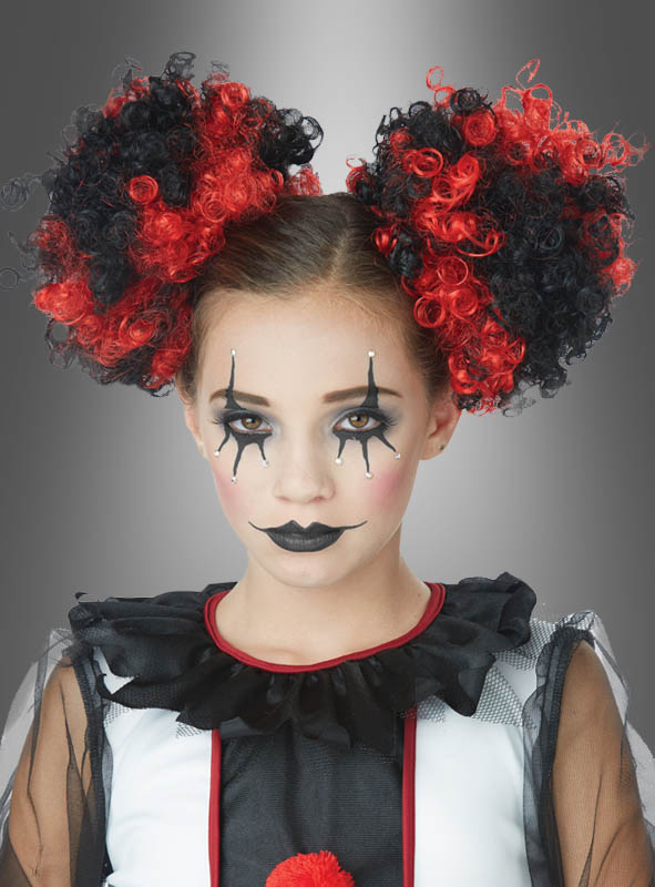 Lockige Haarteile Für Clownkostüm 1 Lockige Haarteile Für Clownkostüm