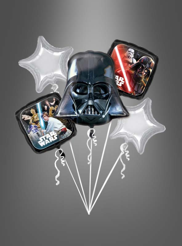 Star Wars Set Mit 5 Folienballons 1 Star Wars Set Mit 5 Folienballons