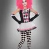 Pinky Clown Harlekin Kinderkostüm