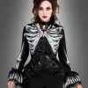 Skelett Jacke