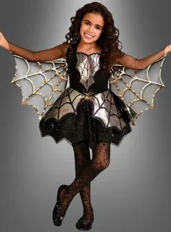 Irisierendes Spinnenkostüm Für Mädchen