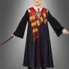 Bedruckte Harry Potter Robe Mit Zauberstab Und Brille