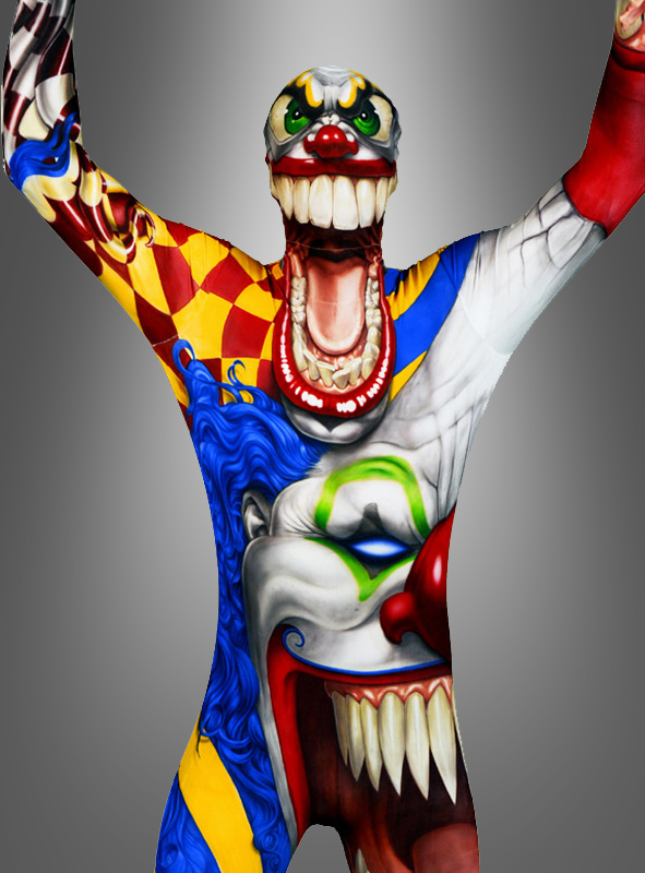 Horror Clown Morphsuit 2 Horror Clown Morphsuit – Bild 2