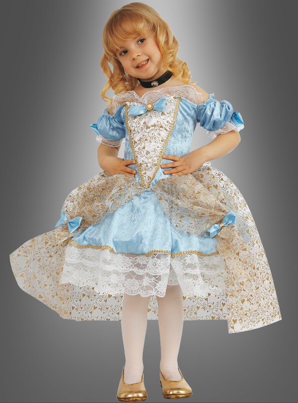 Barock Prinzessin Kinderkostüm 1 Barock Prinzessin Kinderkostüm