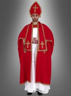 Bischofsgewand Kostüm Für Herren -Günstiges Kostumhaus Geschäft 90 6344 pic3