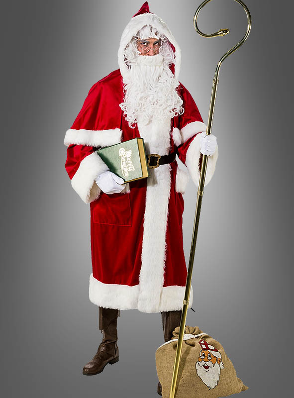 Nikolaus Mantel Aus Samt Mit Kapuze 1 Nikolaus Mantel Aus Samt Mit Kapuze