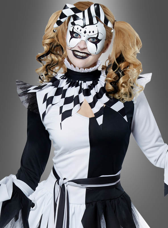 Harlekin Clown Für Damen 2 Harlekin Clown Für Damen – Bild 2