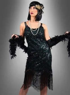 Glamouröses Pailletten Kleid Cleo -Günstiges Kostumhaus Geschäft damenkostuem 20er jahre charleston stil 633e37bc7f 4