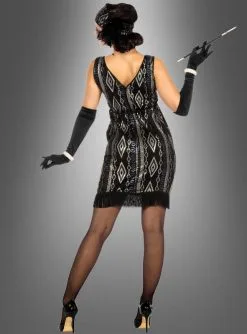 Luxus Paillettenkleid Gatsby Girl -Günstiges Kostumhaus Geschäft damenkostuem flapper 20er ea91f16dcb 3