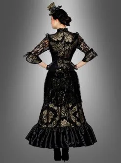 Luxus Gothic Kleid -Günstiges Kostumhaus Geschäft deluxe kleid goth frauen 3a3e937b25 3