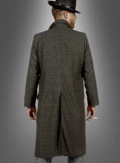 Trenchcoat Mantel Für Herren Deluxe -Günstiges Kostumhaus Geschäft detektiv gangster mantel mafia kostuem 62a5cc444b 3