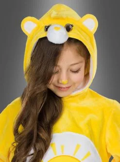 Glücksbärchis Kostüm Sonnenscheinbärchi Gelb -Günstiges Kostumhaus Geschäft gluecksbaerchi kinderkostuem sonnenschein f11dc7dee7 3