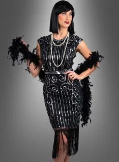 Premium 20er Jahre Kleider Kelly -Günstiges Kostumhaus Geschäft golden twenties mottoparty kostuem damen e4e74d7467 4