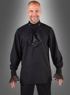 Steampunk Rüschenhemd Mit Jabot -Günstiges Kostumhaus Geschäft gothic hemd mit jabot fuer herren dc85680b3d 3