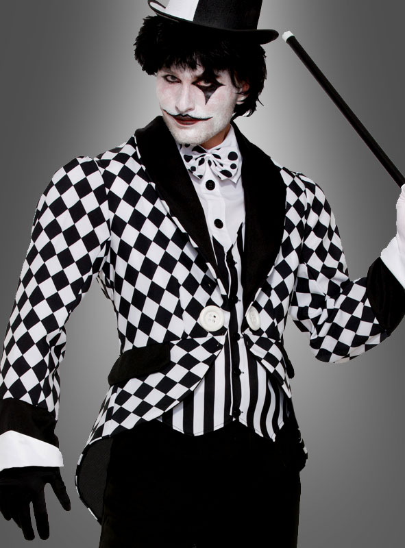 Pierrot Kostüm Herren 2 Pierrot Kostüm Herren – Bild 2