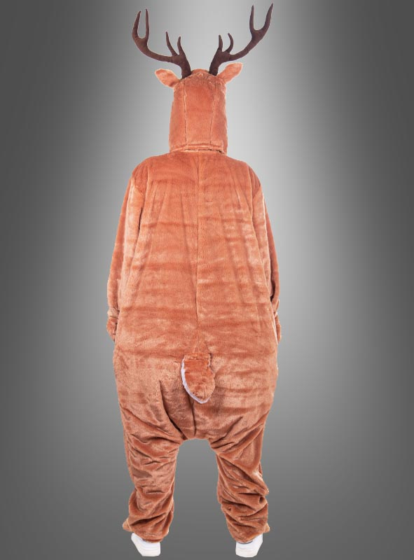 Hirsch Kostüm Aus Plüsch 2 Hirsch Kostüm Aus Plüsch – Bild 2