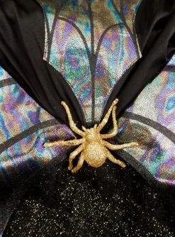 Irisierendes Spinnenkostüm Für Mädchen -Günstiges Kostumhaus Geschäft irisierendes spinnen kleid kinderkostuem 7be0b49fa6 3