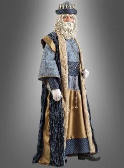 Deluxe König Kostüm Melchor -Günstiges Kostumhaus Geschäft koenigskostuem herren theaterqualitaet fb515f1cb5 3