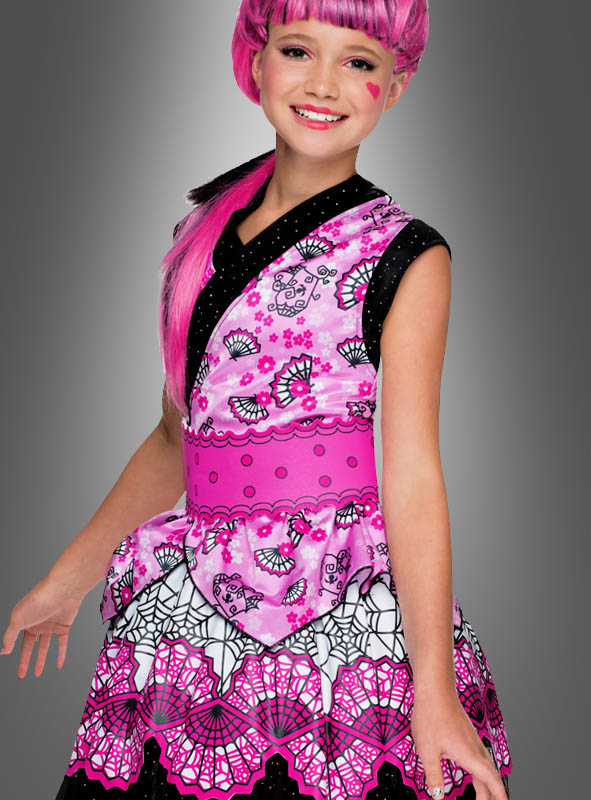 Draculaura Monster High Kinderkostüm Mit Perücke 2 Draculaura Monster High Kinderkostüm Mit Perücke – Bild 2