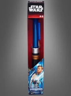 Obi-Wan Bladebuilders Elektronisches Lichtschwert Blau 81cm -Günstiges Kostumhaus Geschäft original lizenz star wars lichtschwert blau 73601637d1 3