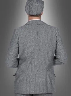 Herren Jackett 20er Jahre Braun Oder Grau -Günstiges Kostumhaus Geschäft peaky blinders style jackett 20er jahre 9b6b75ba15 3