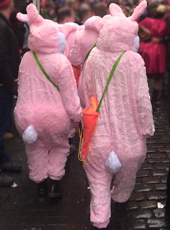 Rosa Plüsch Hase Für Damen Oder Herren 3 Rosa Plüsch Hase Für Damen Oder Herren – Bild 3