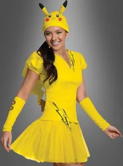 Pokemon Pikachu Damenkostüm -Günstiges Kostumhaus Geschäft pokemon go kostuem cosplay 3a8a0d7b76 3