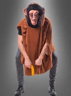 Wandelbarer Brauner Poncho Aus Plüsch XS-XXXL -Günstiges Kostumhaus Geschäft poncho pluesch gruppenkostuem e79b417acd 4