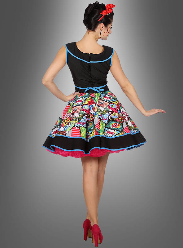 Pop Art Kleid Nina 3 Pop Art Kleid Nina – Bild 3