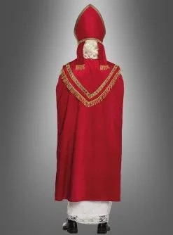 Heiliger Bischof Nikolaus Kostüm -Günstiges Kostumhaus Geschäft robe fuer bischof weihnachten 17ea9e1bd7 3