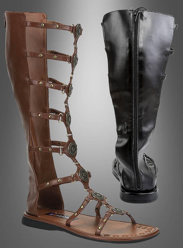 Sandalen Gladiator Schwarz Oder Braun 2 Sandalen Gladiator Schwarz Oder Braun – Bild 2